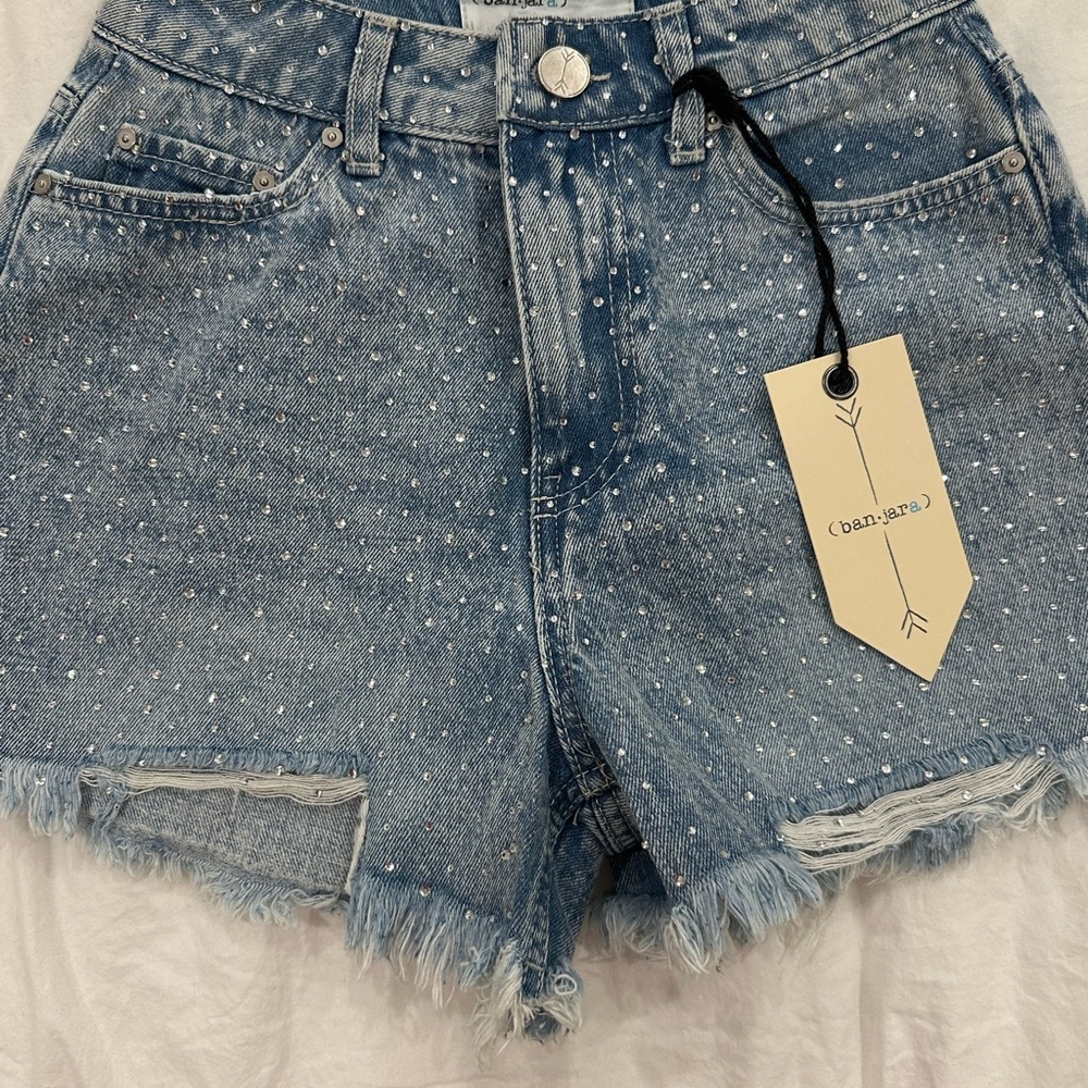 Denim Blue Women's Shorts